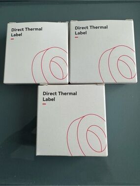 Lot of 3 NIB Niimbot Transparent Thermal Label Tape 14x40mm TT14*40-160